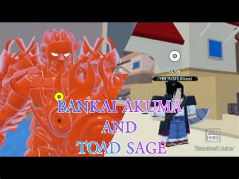 BANKAI AKUMA AND TOAD SAGE SHOWCASE! *WITH TRUE SAMURAI SPIRIT* - YouTube