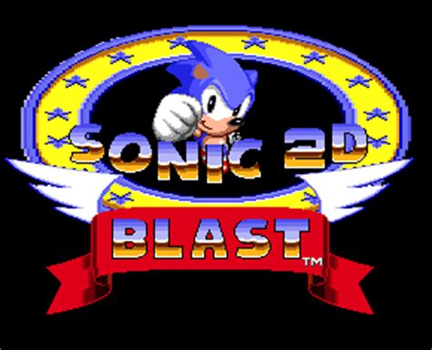 Sonic 2D Blast Title Screen by Ivol-Robot on DeviantArt