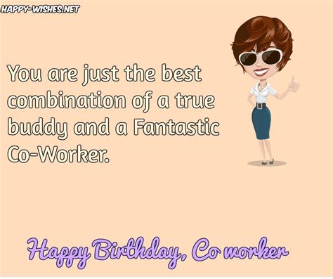 Birthday wishes for coworker quotes images happy wishes | Coworker quotes, Birthday wishes for ...