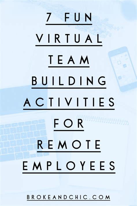 Work from home now? Here are some team building activities you can do ...