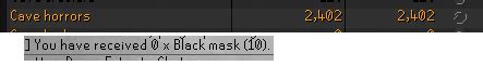 Are we sure Cave Horrors still drop black masks? : r/2007scape