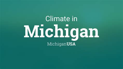 Climate & Weather Averages in Michigan, Michigan, USA