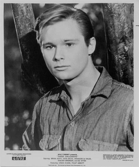 Brandon De Wilde (He never got to be an old cowboy.). I remember him from the movie Shane ...