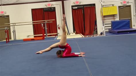 Gymnastics Floor Routine - YouTube