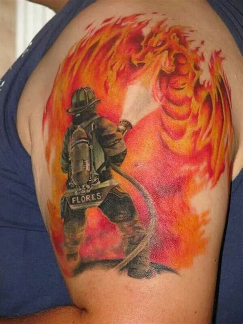 1000+ images about Firefighters (Tattoos) on Pinterest | Skin tear ...