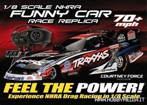 KYOSHOSAN: Traxxas Courtney Force 1/8 Funny Car!