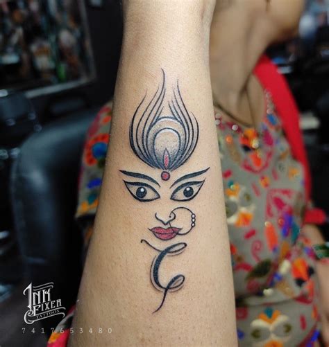 Maa Tattoo Designs, Shiva Tattoo Design, Tattoo Designs For Girls, Deer Tattoo, 1 Tattoo, Band ...