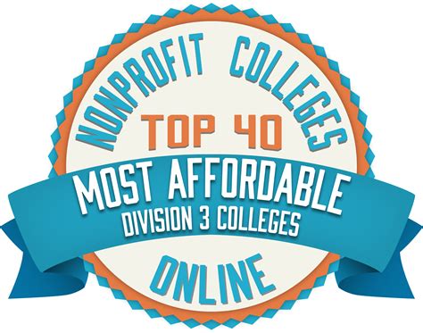 Complete List of D3 Colleges: Plus, the Ten Most Affordable D3 Schools