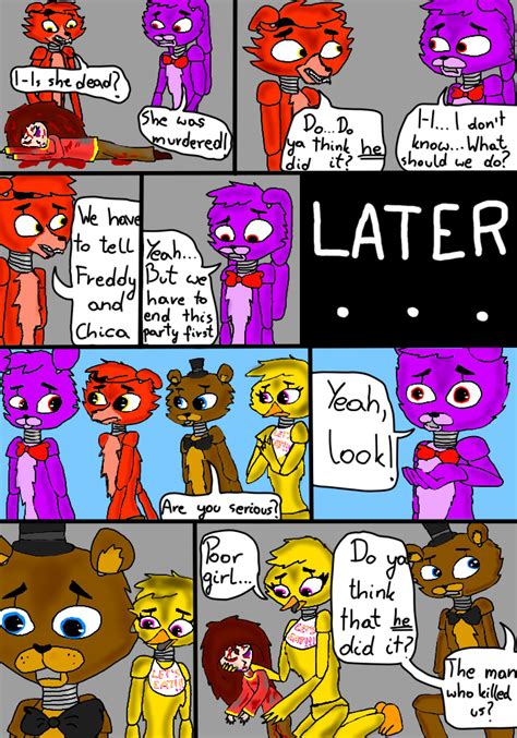 FNAF comic - New Animatronic - page 4 by sophie12320 on DeviantArt