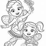 Butter Beans Cafe Pages Printable Coloring sketch template