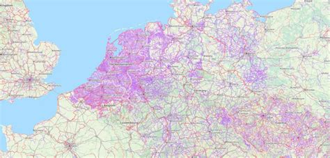 bike-paths-in-europe - Vivid Maps