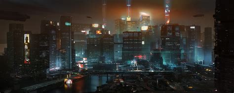 Night City City Center Information and Locations - Pure Cyberpunk