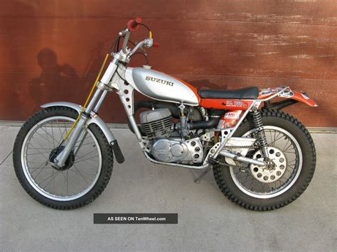 Vintage Motorcycle Dirt Bike 1974 Suzuki Rl 250 Exacta Trials Bike