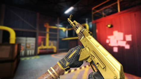 Csgo Ak-47 Gold Arabesque, Video Gaming, Gaming Accessories, In-Game ...