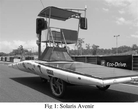 Figure 1 from Design and Development of Solar Electric Vehicles at Delhi Technological ...