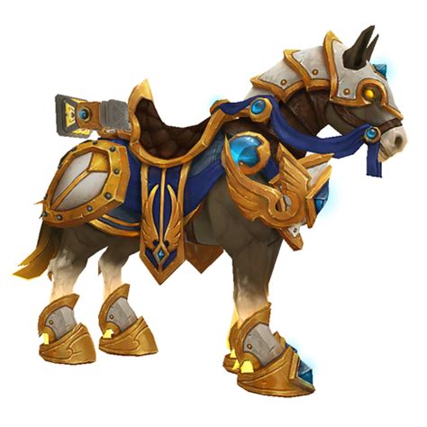 Warcraft Mounts: Highlord's Golden Charger