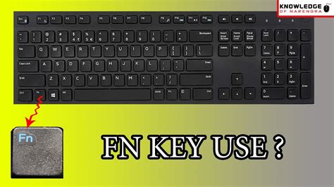 Fn key Keyboard Use | Keyboard One Key Two Characters How To Use | Keyboard Extra button How To ...