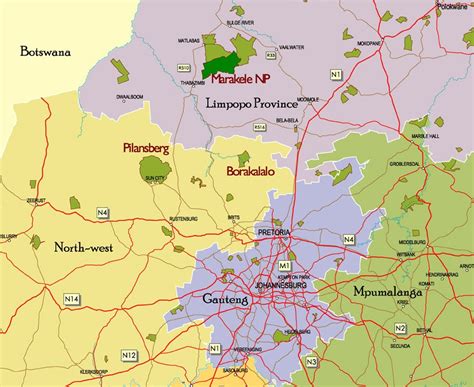 Maps – Marakele National Park – SANParks