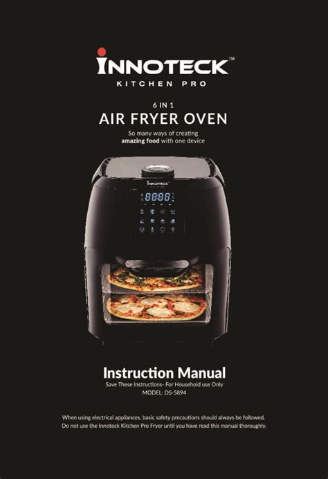 Cooks Essentials Air Fryer Manual