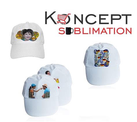 Plain Polyester Sublimation Caps, Rs 35/piece Koncept Sublimation ...