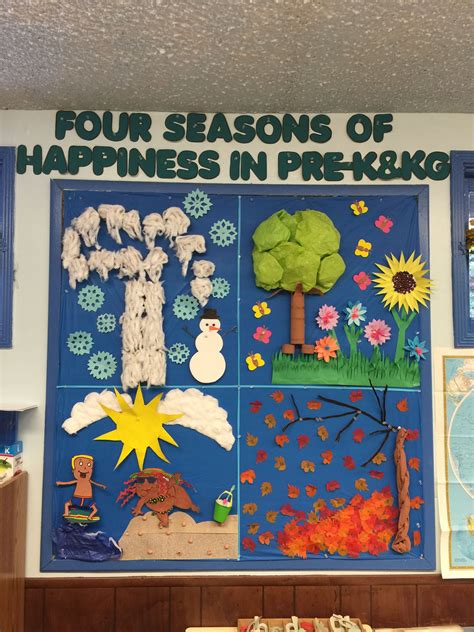 Season Chart For Preschool