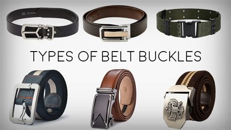 23 Types of Belt Buckle to Play Everyday's Style Game Perfectly - LooksGud.com