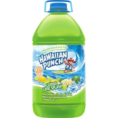 Hawaiian Punch Lemon Lime Splash Juice, 128 Fl. Oz. - Walmart.com