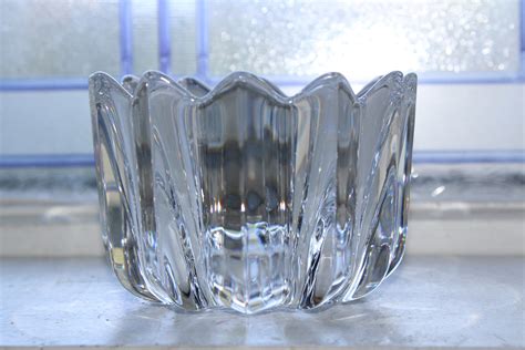 Orrefors Crystal Bowl Vintage Glass