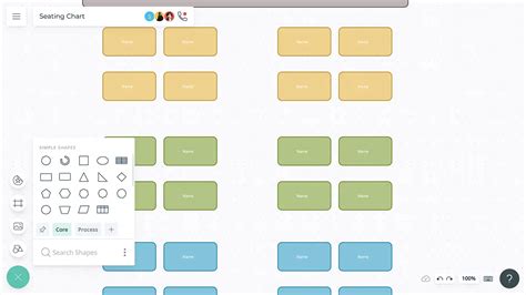 Seating Charts Templates