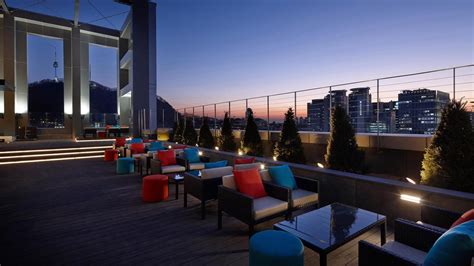 Seoul Hotel Bar & Lounge - Rooftop Bar Floating | L7 MYEONGDONG