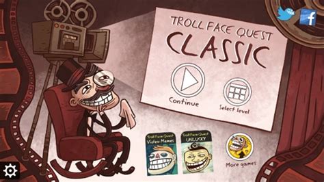 TrollFace Quest Classic Level 1-37 Walkthrough - YouTube