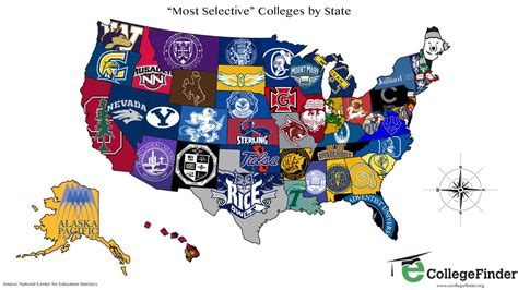 The Most Selective College In Each State [MAP] - Business Insider