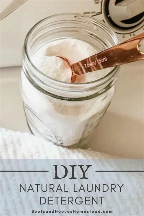 The best all natural laundry detergent power recipe that you can make at home with… | Diy ...