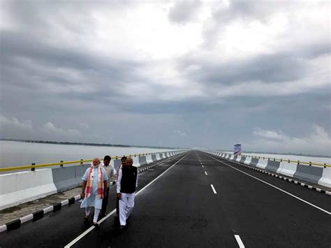 dhola-sadiya bridge: PM Narendra Modi inaugurates India's longest ...