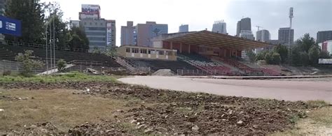 Update: 8 months in, Addis Ababa Stadium renovation work is lagging ...