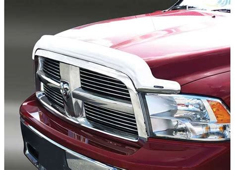 Dodge Ram | Stampede Chrome Hood Deflector | AutoEQ.ca - Canadian Truck ...