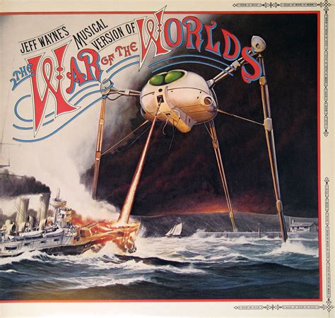 JEFF WAYNE War of the Worlds Album Cover Gallery & 12" Vinyl LP Discography Information # ...