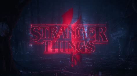 Stranger Things Logo Stranger things opening titles and credits: the ...