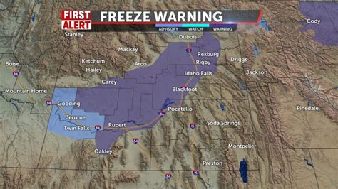 Freeze Warning for Wednesday Morning - Local News 8