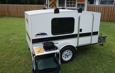 Handy Dandy Micro Camper Kitchen | Runaway camper, Small campers, Micro camper