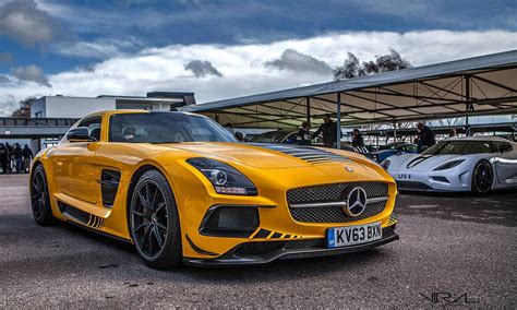 Yellow Mercedes-Benz SLS AMG Black Series - GTspirit