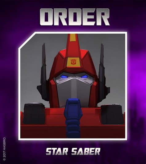 Star Saber - Transformers Toys - TFW2005