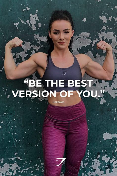 "Be the best version of you." #gymshark #motivation #FemaleFitnessModels | Gym motivation ...