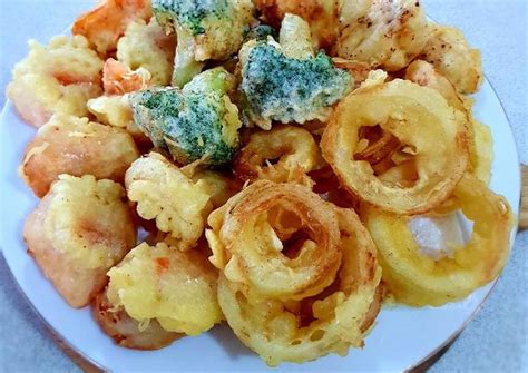 Deep Fry Vegetables Tempura Recipe by Kezia's Kitchen 👩‍🍳 - Cookpad