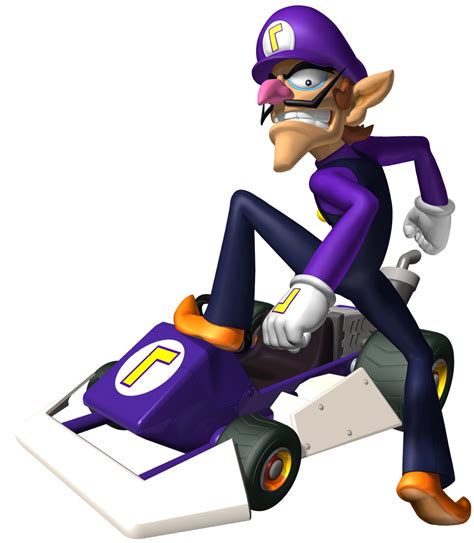 Image - Waluigi Artwork - Mario Kart DS.png - MarioWiki, the encyclopedia of everything Mario