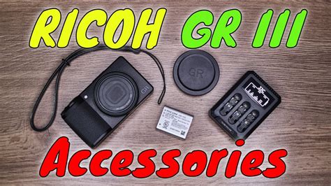 Ricoh GR III Accessories You Should (NOT) Buy - YouTube