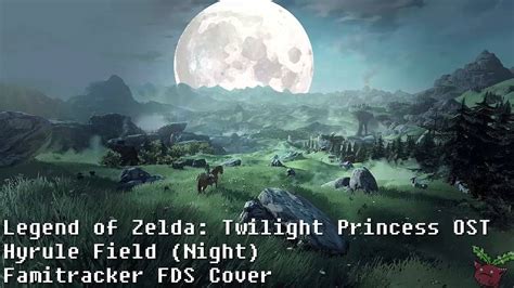 Zelda: Twilight Princess OST - Hyrule Field (Night) [8 BIT FDS] - YouTube