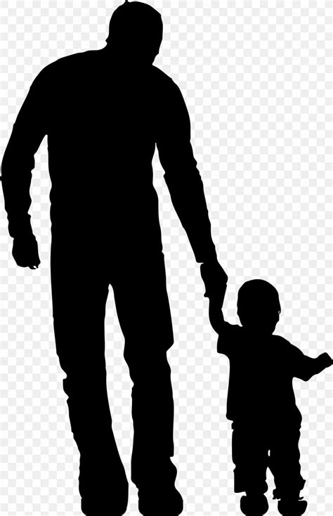 Father Son Daughter Child Clip Art, PNG, 1466x2274px, Father, Aggression, Black, Black And White ...