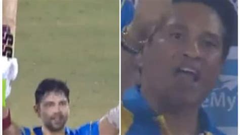 Watch: Sachin Tendulkar's gesture as Naman Ojha bows down after ...