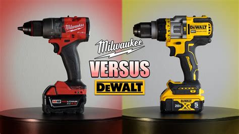 Milwaukee vs DeWalt Hammer Drill - Flexvolt DCD999 vs M18 Fuel 2904 ...